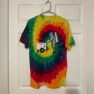 Popston Houston Tie-Dye Astronaut Graphic T-Shirt